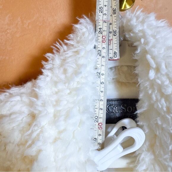 Ci Sono by Cavallini Faux Fur Vest w/ Pockets – Size S - Picture 8 of 11